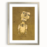 Ghost of a Genius - Abstract Modern Wall Art in Earthy Tones