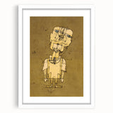 Ghost of a Genius - Abstract Modern Wall Art in Earthy Tones