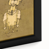 Ghost of a Genius - Abstract Modern Wall Art in Earthy Tones