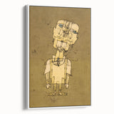 Ghost of a Genius - Abstract Modern Wall Art in Earthy Tones