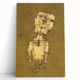 Ghost of a Genius - Abstract Modern Wall Art in Earthy Tones