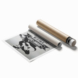 Johnny Cash Retro Wall Art Vintage Prints Black and White Poster