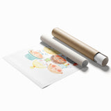 Whimsical Kids Group Wall Art - Girls Room & Playroom Decor