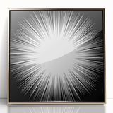 Modern Black and White Bedroom Wall Art - Framed and Canvas Prints