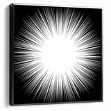 Modern Black and White Bedroom Wall Art - Framed and Canvas Prints