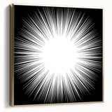 Modern Black and White Bedroom Wall Art - Framed and Canvas Prints