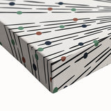 Dining Room Wall Decor – Abstract Sunburst Canvas Print