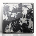 Modern Black & White Office Wall Art - Abstract Corporate Decor