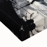 Modern Black & White Office Wall Art - Abstract Corporate Decor