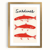 Extra large abstract art print featuring textured swirls in gold and white, framed with a gold mat.