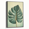 Framed wall art showcasing a vibrant floral and botanical design with black accents, viewed from the side to highlight its elegant structure and modern aesthetic. This piece adds a stylish touch to any living space, perfect for nature lovers and contemporary decor enthusiasts.