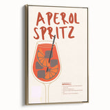 Framed canvas featuring a vintage poster of a black and white landscape, ideal for bedroom wall art.