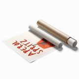 Extra large rolled print featuring vibrant floral art, ideal for classy bathroom or large living room decor.