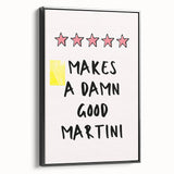 Black and white vintage poster art of a landscape, printed on framed canvas, suitable for bedroom decor.