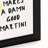 Close-up of black wall art featuring textured, colorful abstract shapes on framed canvas, suitable for living room decor.