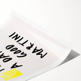 Extra large rolled print of line art flowers in black and white, ideal for large living room wall art.