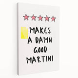 Large stretched canvas featuring a colorful, abstract depiction of various fruits and vegetables, ideal for kitchen wall art.