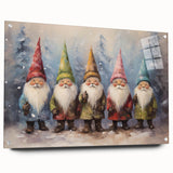 Whimsical Christmas Gnomes – Festive Christmas Wall Hangings