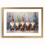 Whimsical Christmas Gnomes – Festive Christmas Wall Hangings