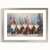 Whimsical Christmas Gnomes – Festive Christmas Wall Hangings