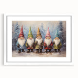 Whimsical Christmas Gnomes – Festive Christmas Wall Hangings