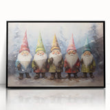 Whimsical Christmas Gnomes – Festive Christmas Wall Hangings