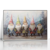 Whimsical Christmas Gnomes – Festive Christmas Wall Hangings