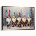 Whimsical Christmas Gnomes – Festive Christmas Wall Hangings