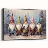 Whimsical Christmas Gnomes – Festive Christmas Wall Hangings