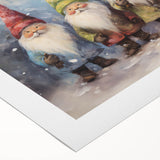 Whimsical Christmas Gnomes – Festive Christmas Wall Hangings