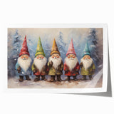 Whimsical Christmas Gnomes – Festive Christmas Wall Hangings
