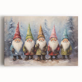 Whimsical Christmas Gnomes – Festive Christmas Wall Hangings