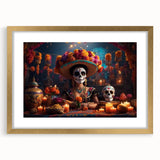 Festive Catrina Altar – Día de los Muertos Art Prints