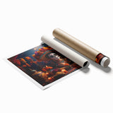 Festive Catrina Altar – Día de los Muertos Art Prints