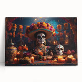 Festive Catrina Altar – Día de los Muertos Art Prints