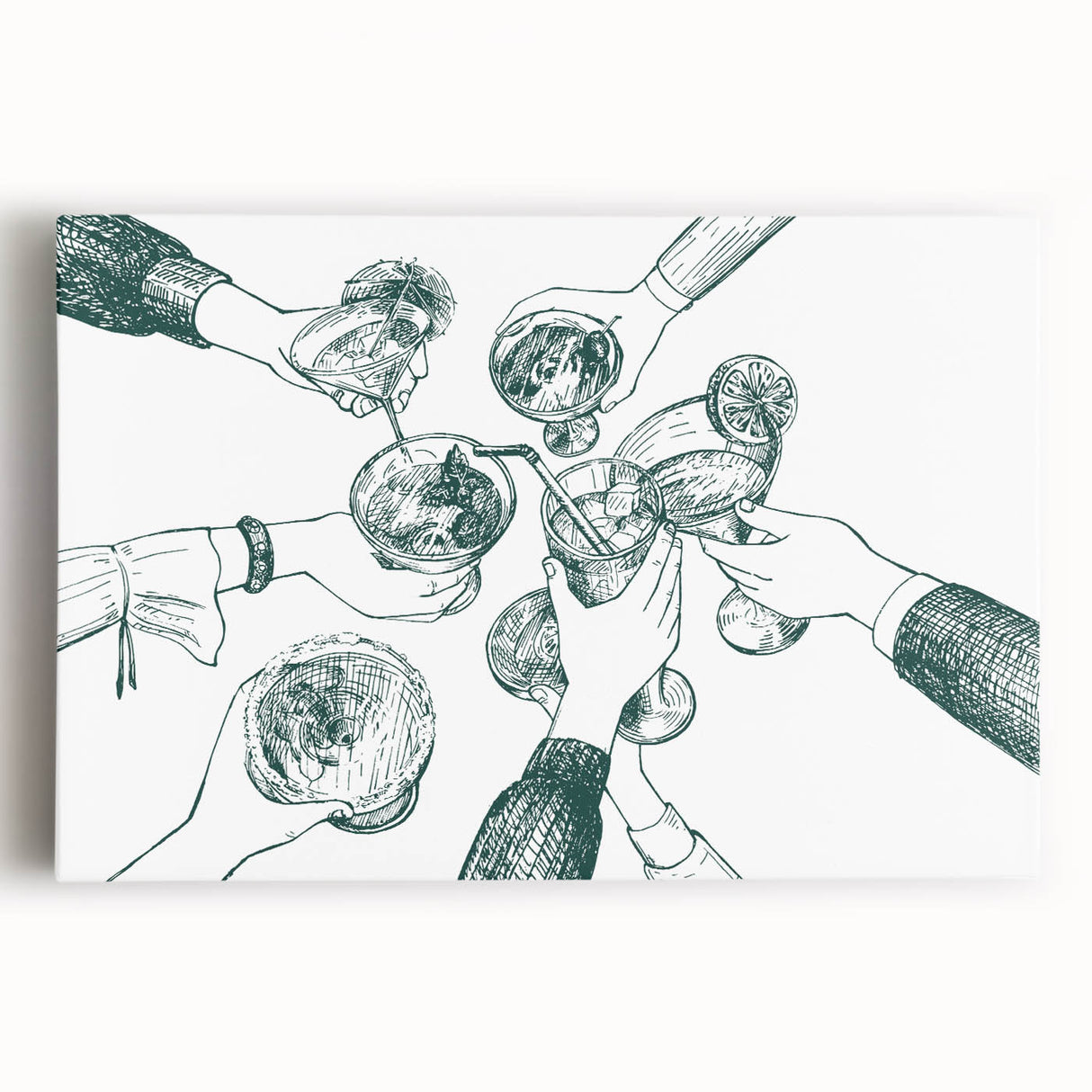 St. Patrick’s Day Bar Art - Irish Cocktail Wall Print