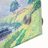 Amberley Valley - Bright Pointillist Landscape by Alfred William Finch