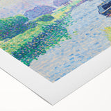 Amberley Valley - Bright Pointillist Landscape by Alfred William Finch