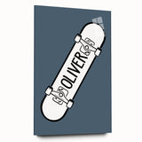 Personalized Skateboard - Boys Room Wall Art Kids Decor