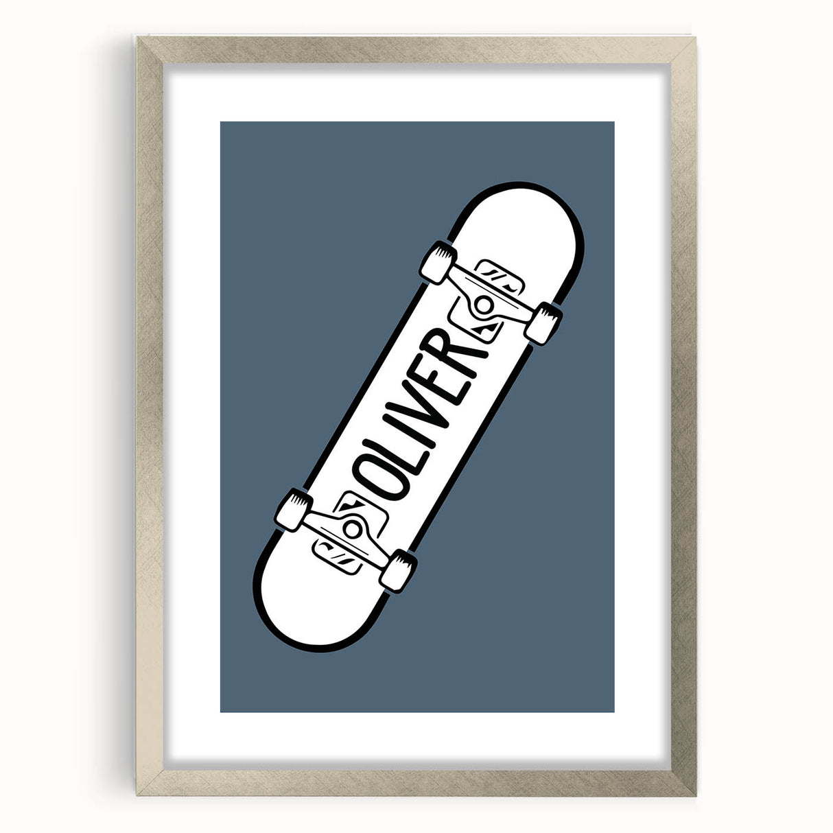 Personalized Skateboard - Boys Room Wall Art Kids Decor