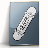 Personalized Skateboard - Boys Room Wall Art Kids Decor