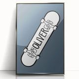 Personalized Skateboard - Boys Room Wall Art Kids Decor