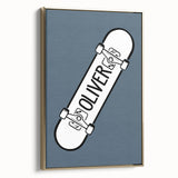 Personalized Skateboard - Boys Room Wall Art Kids Decor