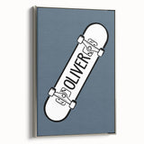 Personalized Skateboard - Boys Room Wall Art Kids Decor
