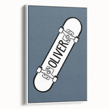 Personalized Skateboard - Boys Room Wall Art Kids Decor