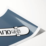 Personalized Skateboard - Boys Room Wall Art Kids Decor