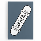 Personalized Skateboard - Boys Room Wall Art Kids Decor