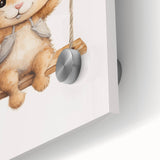 Cute Bunny Nursery Wall Art – Baby Room Decor & Kids Room Prints
