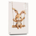 Cute Bunny Nursery Wall Art – Baby Room Decor & Kids Room Prints