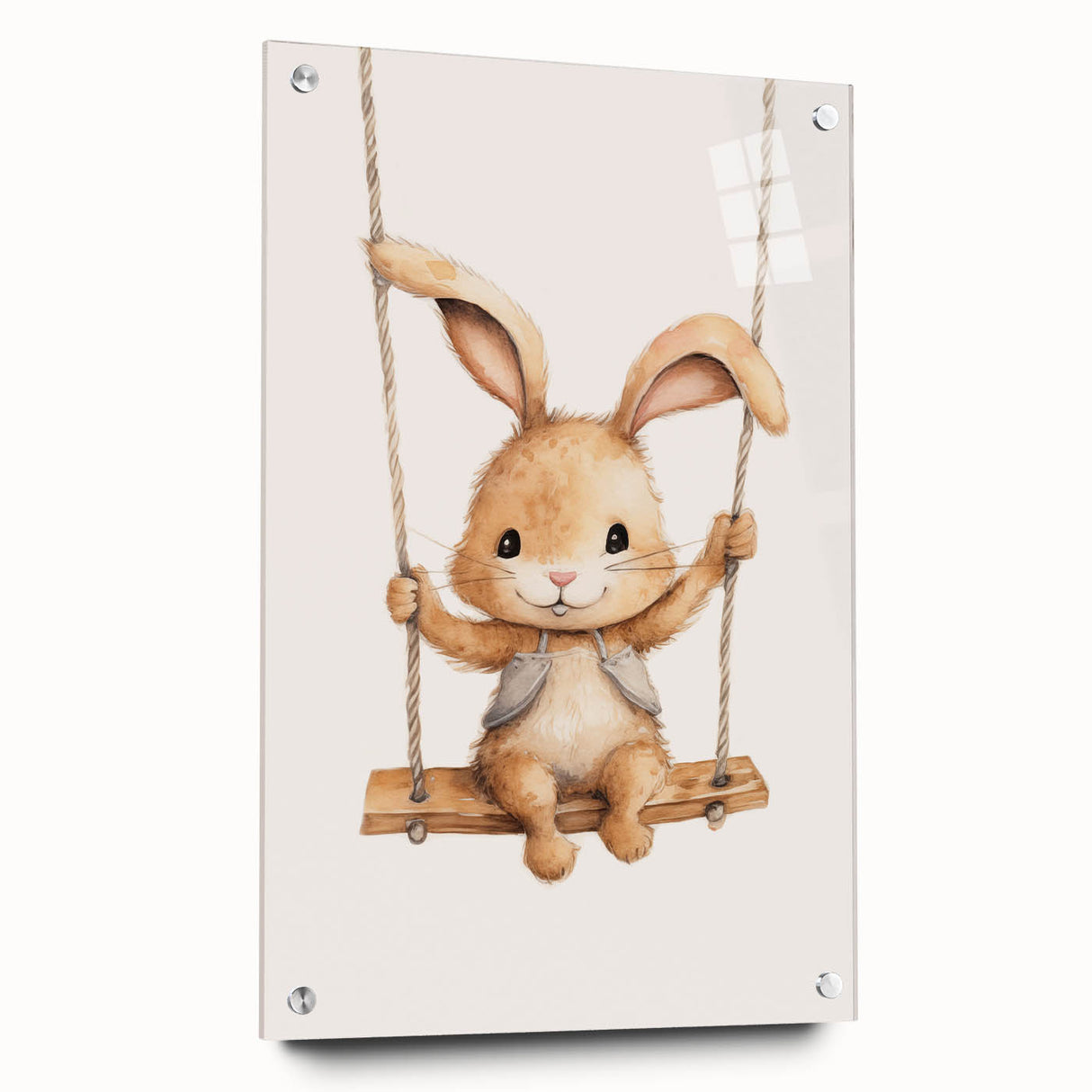 Cute Bunny Nursery Wall Art – Baby Room Decor & Kids Room Prints